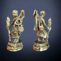 ราคา พระ พระสิวลี ทองเหลืองแท้ พระสีวลีเดินดง องค์จิ๋วขนาด 1x3 ซม พระอรหันตร์เอกคัตาที่เด่นด้านลาภ บูชาเสริมโชคลาภเงินทอง (21443809382)