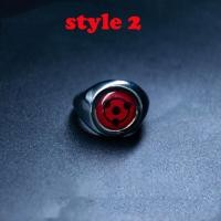 ราคา อะนิเมะนารูโตะแหวนแสงอุษา Sharingan โลหะอุจิวะอิทาจิซาสึเกะคาคาชิแหวนอุปกรณ์คอสเพลย์ (15290687962)