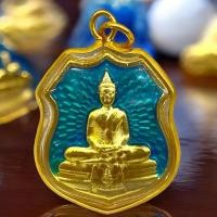 ราคา วัตถุมงคล จี้ เหรียญ หลวงพ่อโสธร ทอง 18K เลี่ยมทองหวาย ของชำร่วย มีราคาส่ง (22853911762)