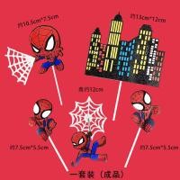 ราคา ป้ายปักเค้กสไปเดอร์แมน แมงมุม (22894710495)