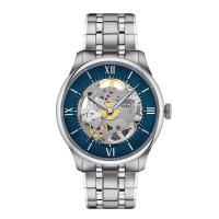 ราคา Tissot Chemin des Tourelles Powermatic80 เชอร์แมง เดอ ทูเรลล์ ออโต้ สีน้ำเงิน T1398361104800 นาฬิกาผู้ชาย (22251412633)