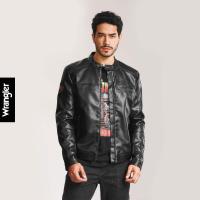 ราคา WRANGLER เสื้อแจ๊คเก็ตผู้ชาย คอลเลคชั่น Biker Look ทรงเอวจั๊ม ทรง STORM BOMBER รุ่น WR F323MJKTN21 (20420043686)