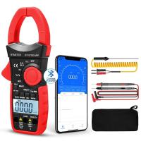 ราคา Digital AC DC Volt Clamp MeterAuto Ranging 1000A Ammeter Clamp Multimeter with Wireless Bluetooth for OhmCap (22600298167)