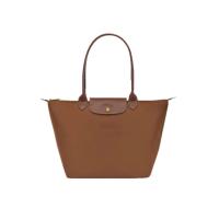 ราคา LONGCHAMP Le Pliage 28 Long Handle Large Capacity Fabric Tote Bag Tote Bag Shopping Bag Dumpling กระเป๋าสะพายไหล่ Medium Womens Black 1899 2605 (22793432254)