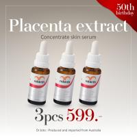 ราคา 2แถม1 Rebirth เซรั่มรกแกะเข้มข้น 25 ml 2 ขวด แถมฟรี 1ขวด REBIRTH PLACENTA EXTRACT CONCENTRATE SERUM (18690502792)
