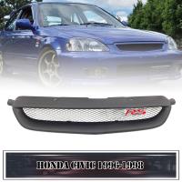 ราคา กระจังหน้าแต่ง ตาข่าย พร้อมโลโก้ RS รุ่น ฮอนด้า ซีวิค HONDA CIVIC EK โฉมตาโต ปี 1996 1998 สีดำด้าน 1 ชิ้น (21058916213)