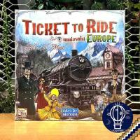 ราคา พร้อมส่ง Ticket to Ride Europe เกมต่อรถไฟ ยุโรป ภาษาไทย 15th Anniversary Deluxe Train Set เกม WDG ห่อของขวัญฟรี บอร์ดเกม Boardgame (22709159083)