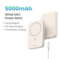 ราคา UGREEN 5000 10000MAh PD 20W แบตสำรอง USB Type C ที่ชาร์จไร้สายแม่เหล็กแบบพกพารองรับ iPhone Samsung Pixel iPad (22150433606)