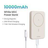 ราคา Ugreen 5000 10000MAh PD 20W แบตสำรอง USB Type C ที่ชาร์จไร้สายแม่เหล็กแบบพกพารองรับ iPhone Samsung Pixel iPad (22577260756)