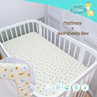 ราคา Idawin Cover mattress ผ้าปูฝูกเด็ก ผ้าปูที่นอนเตียงเด็ก ผ้าปูที่นอน 70 130 cm ผ้า cotton twill 100 และผ้าปู cotton usa (21777310983)