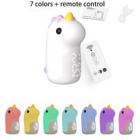 ราคา ไฟกลางคืนนาฬิกาปลุก Led รูปยูนิคอร์นแบบใหม่มีอุณหภูมิ7สีพร้อมนาฬิกา ไฟกลางคืนไฟ Led เปลี่ยนสีได้นาฬิกาปลุกของตกแต่งข้างเตียงห้องห้องนอนของขวัญนาฬิกาปลุกวันเกิดสำหรับเด็ก (18330558117)