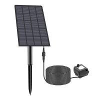 ราคา YNVK 180L H Solar Power Fountain Pump Water Pump Mini Water Pump Solar Water Pump for Bird Bath Garden Backyard Pool Solar Powered Water Fountain Pump (22564591886)