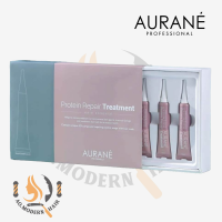 ราคา ใหม่ของแท้ Aurane ออเรน โปรตีน รีแพร์ ทรีทเมนท์ แฮร์เอสเซ้นส์ บำรุงเส้นผมสำหรับผมเสียมาก ยกกล่อง6หลอด (7910332039)