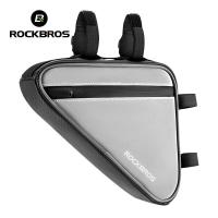 ราคา ROCKBROS จักรยานเสือหมอบ0 9L กระเป๋าทรงท่อขี่จักรยานกันน้ำ MTB กระเป๋าสามเหลี่ยมกระเป๋าติดโทรศัพท์สำหรับจักรยานกระเป๋าด้านหน้าจักรยานแพนเครื่องมือซ่อมแซม (22192566776)
