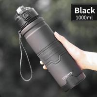 ราคา Sports Water Bottle Large Capacity Drink Bottle Tritan Leakproof Drinkware Creative Frosted Water Bottle With Rope BPA Free (20019523598)