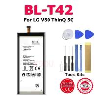 ราคา LG V50 ThinQ 5G v50thinq BL T42 BL T42 LM V500 v500n v500em v500xm mobile phone New in stock bateria (22849264395)