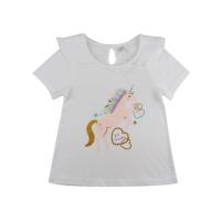 ราคา Chelsee เสื้อยืดคอกลม เด็กผู้หญิง รุ่น 237876 ลายม้า ผ้า 100 Cotton อายุ 2 10ปี เสื้อผ้าแฟชั่นเด็กโต (19738455255)