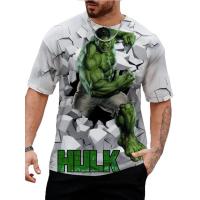 ราคา เสื้อยืดลายการ์ตูนสำหรับผู้ชายใส่ในฤดูร้อนจากร้าน Marvel เสื้อใส่สบายทุกวันแนวสตรีทเสื้อมีฮู้ดคอกลมดีไซน์ลำลองแฟชั่นแห้งเร็วเสื้อผ้าแขนสั้นวัสดุ (22792608706)