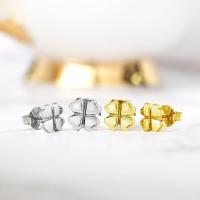 ราคา ต่างหู เงินแท้ 925 ใบโคลเวอร์ นำโชคในเรื่องความรัก (23181222231)