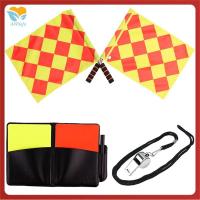 ราคา Red and Yellow Cards Set for Referee in Football Match Soccer Referee Equipment Red and Yellow Warning Cards (22749689529)