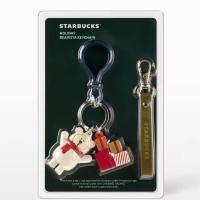 ราคา Starbucks Mini Barista Bear Keychain With Gift แท้ (21157686399)