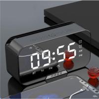 ราคา Elctech ลำโพงนาฬิกาปลุกไร้สายลำโพงบลูทูธ Aksesoris Headphone วิทยุ Fm ทำจากพลาสติกสำหรับ Xiaomi Huawei (22168238631)