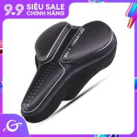 ราคา 2022 New Gel Bike Saddle Cover Large Comfortable Exercise Bike Gel Seat Cushion With Bicycle Seat Cover For Road Exercise Spin Stationary Seat Padded Saddle For Indoor Ourdoor Cycling Butt Saver (1579