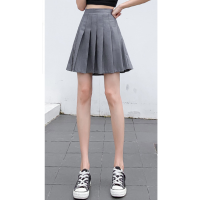 ราคา กระโปรงเทนนิส ยาว 18 นิ้ว เลือกสี สีขาว สีดำ สีเทา Tennis skirt long 48cm กระโปรงเทนนิสเอวสูง มีไซส์ถึง 5XL กระโปรงเทนนิสสาวอวบ (13393689846)