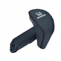 ราคา Hardingsun ฝาครอบเกียร์หนังแท้สำหรับฮอนด้า Civic FD 2006 2011 Penutup REM Tangan ตัวป้องกันหัวเกียร์ Civic FD 8th (20090066122)