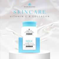 ราคา Basic Blend Milk Vitamin C and Collagen Day and Night Cream (21593189375)