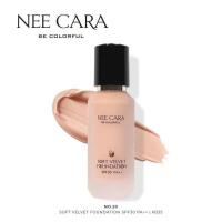 ราคา N335 รองพื้น นีคาร่า NEE CARA SOFT VELVET FOUNDATION SPF30 PA (22424077928)