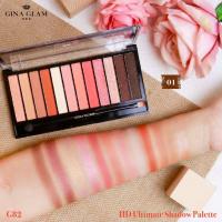 ราคา Gina Glam HD Ultimate Shadow Palette 14g G82 (21702826045)