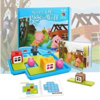ราคา The 3 Little Pigs and Wolf เกมส์ลูกหมูสามตัว (22683673723)