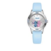ราคา นาฬิกา Disney Stitch ของหญิงสาวนาฬิกาควอตซ์เพชรสำหรับผู้หญิงนาฬิกาข้อมือหนังการ์ตูนสติชของขวัญนาฬิกาข้อมือสายเหล็กแฟชั่น (22914175854)