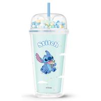 ราคา แก้วน้ำพลาสติกสองชั้น พร้อมหลอด Disney Lilo Stitch Collection 480mL (22972577821)