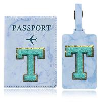 ราคา ZPENG ปกหนังสือเดินทาง แท็กกระเป๋าเดินทาง แผนที่ใหม่ คู่ PU กระเป๋าเดินทาง สติ๊กเกอร์ปัก ป้าย ชื่อ ID (22156838811)