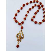 ราคา สร้อยเม็ดน้ำตาพระศิวะอินเดีย พร้อมจี้โอมตรีศูล (21664071023)