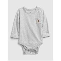 ราคา บอดี้สูทเด็กเล็ก BabyGap แขนยาวปักหมี หล่อๆ (21407880071)