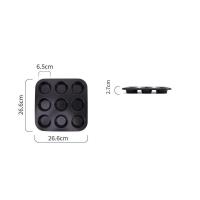 ราคา ถาดอบขนม ถาดอบขนม มี 4 ขนาดและ 2 สีให้เลือก Cake baking pan 4 6 9 มินิ12 12หลุม ถาดอบมัฟฟิน ถาดอบเค้ก ถาดหลุมเทฟล่อน พิมพ์อบขนม ถาดหลุมอบขนม ถาดอบหลุม (22947140243)