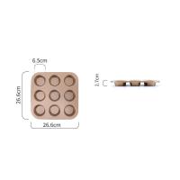 ราคา ถาดอบขนม ถาดอบขนม มี 4 ขนาดและ 2 สีให้เลือก Cake baking pan 4 6 9 มินิ12 12หลุม ถาดอบมัฟฟิน ถาดอบเค้ก ถาดหลุมเทฟล่อน พิมพ์อบขนม ถาดหลุมอบขนม ถาดอบหลุม (22947140244)