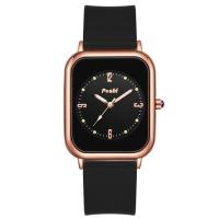 ราคา POSHI Fashion Quartz Wrist Watch Original Brand Womens Watches Simplicity Ladies Causal Bracelet Silicone Strap Quartz Clock (20009562455)