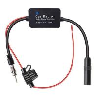 ราคา BeautyBoostT เสาอากาศวิทยุรถยนต์12V FM AM Radio SIGNAL Amplifier Booster Anti Interference เสาอากาศรถยนต์ aerials Universal FM Booster AMP 2022 (23087139528)