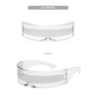 ราคา แว่นตาเอเลี่ยน แว่นตากันแดด แว่นตาเท่ๆ แว่นอวกาศ เลนส์ปรอท ป้องกันUV400 ทรงสี่เหลี่ยมผืนผ้า เทคโนโลยีโลกอนาคต แว่นตากันแดด (22811136324)