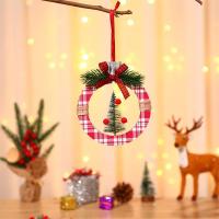 ราคา bingbin ต้นคริสต์มาส แขวนผนังต้นคริสต์มาส Christmas Tree พวงหรีดแวววาวคริสต์มาส 3D (23137930613)