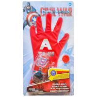 ราคา Avenger ของเล่นเด็ก ชุดหน้ากากกัปตันอเมริกา หน้ากากฮิโร่ ถุงมือฮีโร่ไอรอนแมน หน้ากากกัปตัน พร้อมถุงมือยิงปืน TY151 (10429401321)