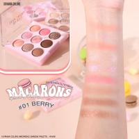 ราคา อายแชโดว์ ทาตา SIVANNA MACARONS Shadow Palette ซีเวนน่า คัลเลอร์ส มาการอง แชโดว์ พาเลทท์ HF658 (22910282224)