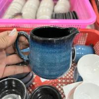 ราคา เหยือกเล็กใส่นม เหยือกเซรามิค เหยือกนม เหยือกนมขนาด 10 ออนซ์ เหยือกน้ำราคาถูก (21652355677)