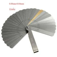 ราคา COD ฟิลเลอร์เกจตั้งวาล์วแท้ ฟิลเลอร์เกจ 32ใบ 32 BLADE FEELER GAUGE (22405245673)
