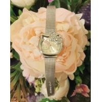 ราคา พร้อมกล่อง สร้อยข้อมือนาฬิกา นาฬิกาข้อมือผู้หญิง สายเหล็ก stainless kitty คิตตี้ สร้อยข้อมือผู้หญิง หน้ากลมเพชร นาฬิกาผู้หญิง S107 (21898048978)