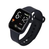 ราคา New Watch นาฬิกาข้อมืออิเล็กทรอนิกส์ นาฬิกาแฟชั่น สำหรับผู้ชายและผู้ นาฬิกาข้อมืออิเล็กทรอนิกส์ LED ทรงสี่เหลี่ยม นาฬิกาข้อมือสำหรับสุภาพสตรี (23111358273)